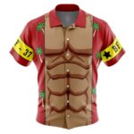 Franky 2 Muscle One Piece Button Up Hawaiian Shirt