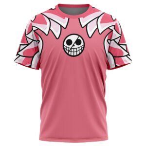 Doflamingo One Piece Pirates All Over Print 3D T Shirt