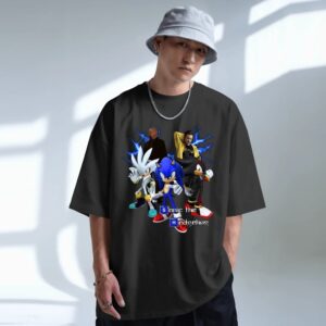 Sonic The Hedgehog Jesse Pinkman Breaking Bad Parody T Shirt