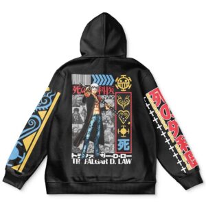 Trafalgar D Law V2 One Piece Streetwear 3D Hoodie