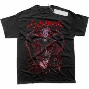 Asta & Liebe Demon Anime Graphic Tee - Black Clover Shirt wjxcpksp