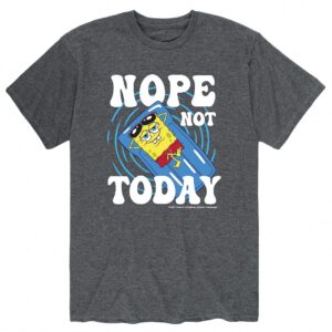 SpongeBob SquarePants Nope Not Today Shirt - Funny Meme Tee