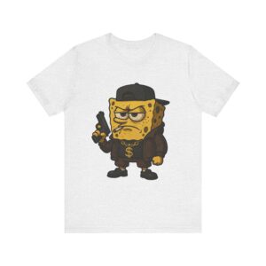 Gangster SpongeBob SquarePants Graphic Tee | Edgy Streetwear Shirt