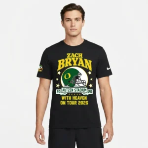 Zach Bryan Concert T-Shirt Autzen Stadium 2026 Tour Merch Country Music Fan Tee