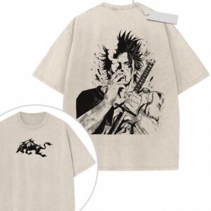 Yami Sukehiro Graphic Tee - Anime Streetwear Katana Shirt tjleldsp