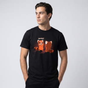 nlqxntccxc RAWRR! Cute Red Panda Shirt - Funny Kawaii Tee