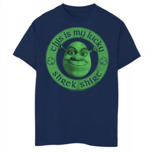 Lucky Shrek Shirt Funny St. Patrick's Day Graphic Tee