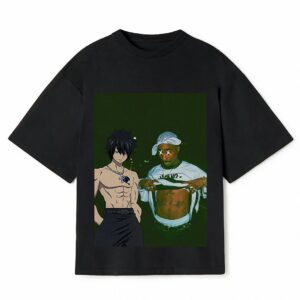 Thug Life Tupac Shakur & Gray Fullbuster Anime Graphic T-Shirt