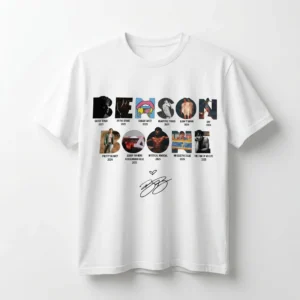 Benson Boone Beautiful Things Eras Graphic Tee Pop Music Timeline T-Shirt