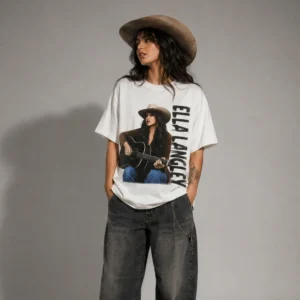 Ella Langley T-Shirt Retro 90s Bootleg Country Singer Graphic Tee