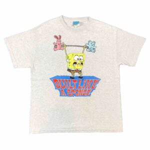 SpongeBob SquarePants Built Like A Sponge Funny Gym Shirt