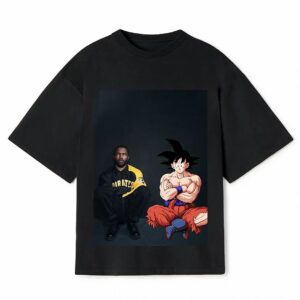 Frank Ocean & Goku Graphic Tee | Bootleg Anime Streetwear Shirt