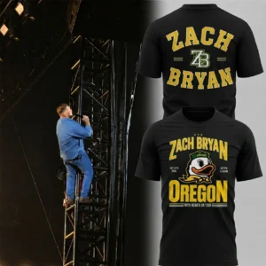 Zach Bryan Concert T-Shirt Autzen Stadium Oregon Tour Tee