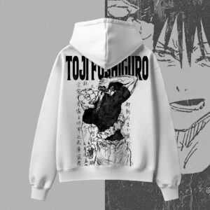 Toji Fushiguro Oversized Anime Hoodie kjnrjmof - JJK Streetwear