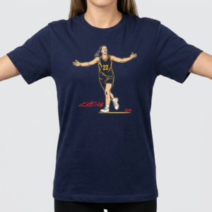 Caitlin Clark 22 Basketball Celebration Graphic T-Shirt
