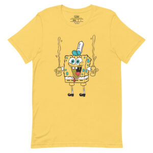 SpongeBob SquarePants Mustard Unisex T-Shirt | Retro 90s Cartoon Tee