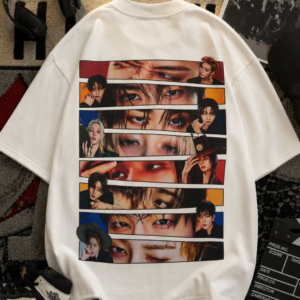 Stray Kids Sweatshirt Photorealistic Member Eye Collage Crewneck Unisex STAY Fan Gift