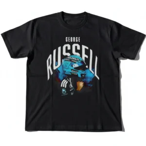 George Russell Graphic Tee Formula 1 Racing Fan T-Shirt Motorsport Race Weekend Gift