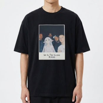 Frieren Up In The Smoke 2000 Shirt Anime Hip Hop Crossover Tee