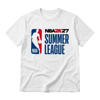 NBA 2K27 Summer League Tee, Las Vegas Basketball Tournament Graphic Shirt available at our Miami, Florida warehouse