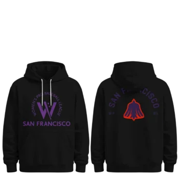 Women's Pro Baseball League San Francisco WPBL Hoodie, Athletic Sports Fan Pullover Sweatshirt available at our Miami, Florida warehouse