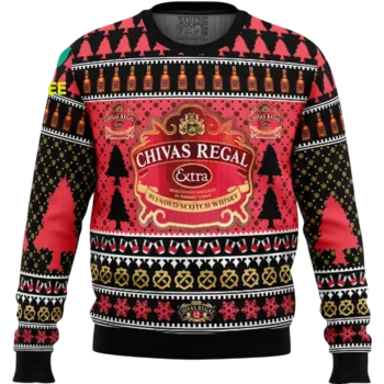 Chivas Regal Extra Blended Scotch Whisky Sweater, Ugly Christmas Holiday Jumper Gift for Men and Wom available at our Miami, Florida warehouse