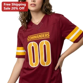Washington Commanders Tee, Custom Name Personalized Football Fan Gift for Men Women available at our Miami, Florida warehouse