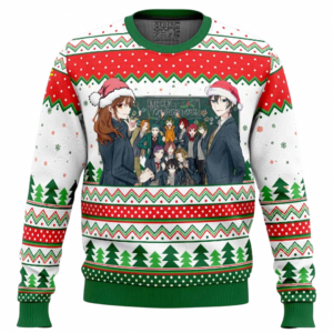 Horimiya Merry Christmas Sweater Festive Anime Ugly Holiday Party Sweatshirt Gift