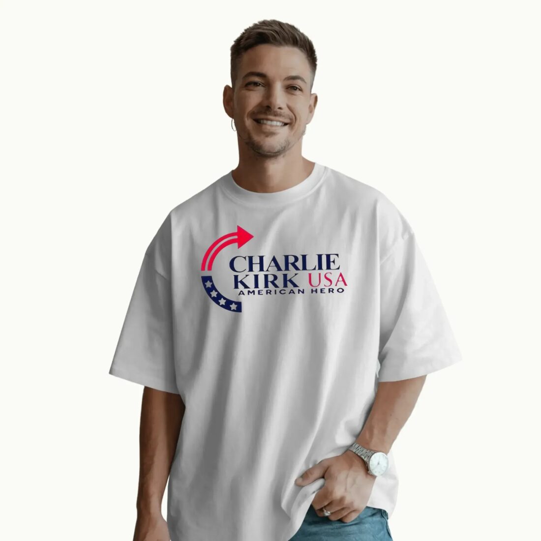 Charlie Kirk Turning Point USA American Hero 2025 T Shirt