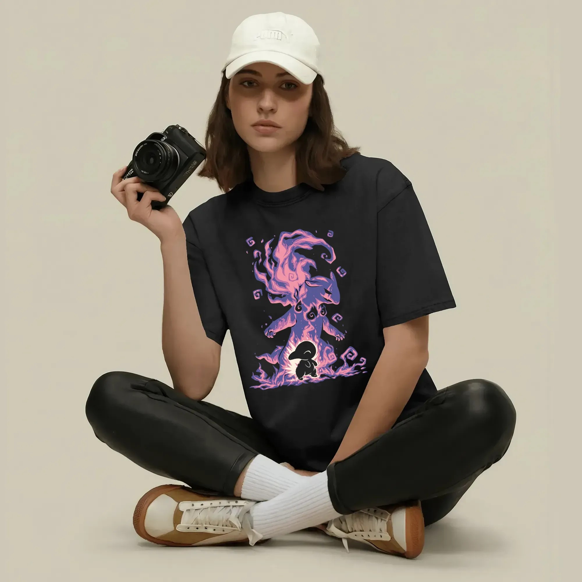 Cyndaquil Typhlosion Vintage Pokemon Anime T Shirt