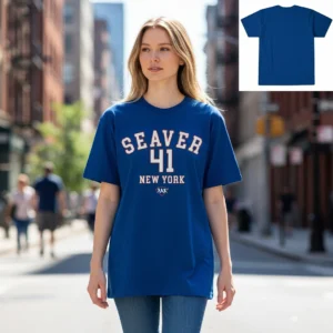 Tom Seaver 41 New York Baseball Fan Tee Vintage Mets Legend Tribute Shirt