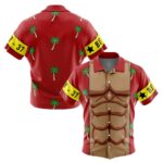 Franky 2 Muscle One Piece Button Up Hawaiian Shirt