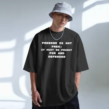 Freedom Is Not Free It Must Be Fought For And Defended Charlie Kirk 2025 T Shirt