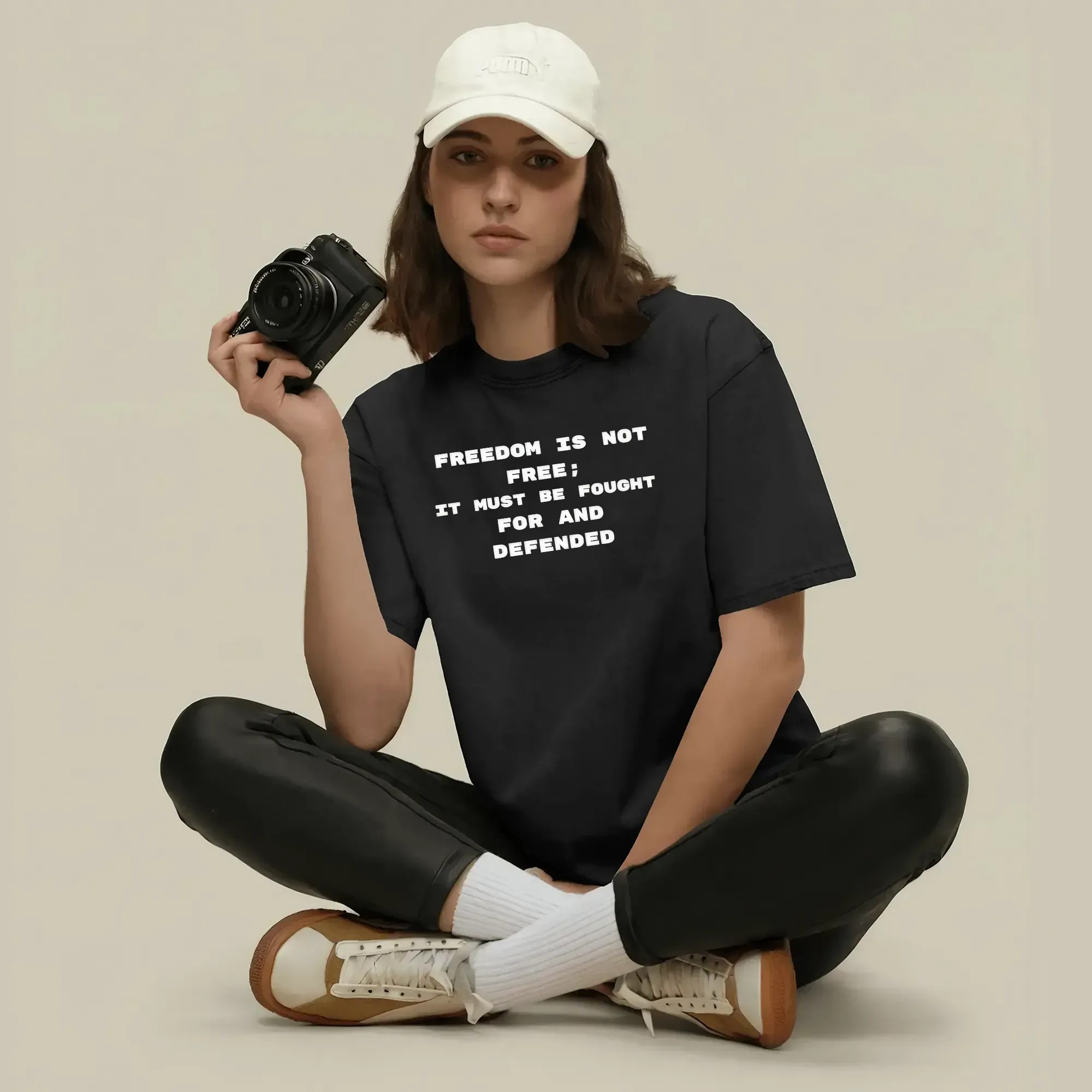 Freedom Is Not Free It Must Be Fought For And Defended Charlie Kirk 2025 T Shirt