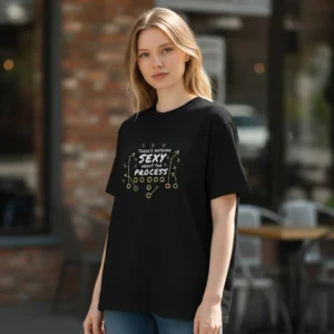 There's Nothing Sexy About The Process Tee, Football Playbook Graphic Shirt for Coaches and Athletes