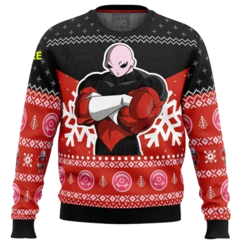 Jiren Sweater Dragon Ball Super Anime Ugly Christmas Sweater Holiday Gift for Fans available at our Miami, Florida warehouse