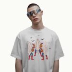 Ghost Spider-Man Pointing Trick or Treat Halloween T Shirt