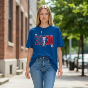 Pete Crow-Armstrong PCA 30 30 B2B Baseball Graphic Tee Chicago Sports Fans T-Shirt