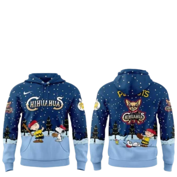 Chihuahua Peanuts Snoopy Charlie Brown Baseball Hoodie, Winter Christmas Holiday Pullover Sweatshirt available at our Miami, Florida warehouse