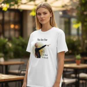 Caitlin Clark You Are Fine Go Back To Class Tee Graphic Signature Fan Shirt