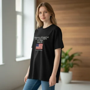 Susan B. Anthony Someone Struggled for Your Right to Vote Use It Tee, Women's Suffrage Activism Shirt