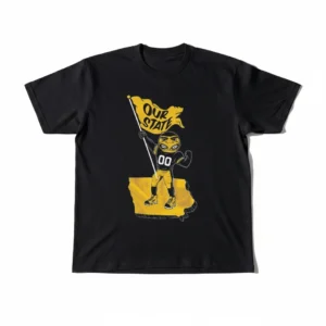 Iowa Football Mascot Our State Pride Tee, College Game Day Fan Graphic Shirt