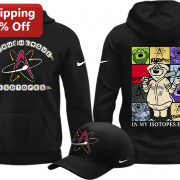 Albuquerque Isotopes In My Isotopes Era Hoodie and Hat Set, Minor League Baseball Fan Game Day Gift available at our Miami, Florida warehouse