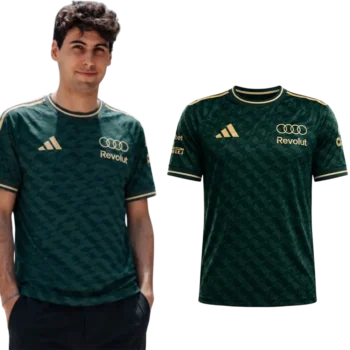 Audi Revolut Tee Formula 1 Racing Team Graphic Jersey Shirt for Motorsport Fans available at our Miami, Florida warehouse