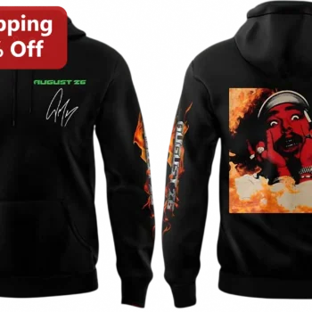 August 26 Hoodie Tupac Shakur Signature Vintage 90s Hip Hop Rap Graphic Streetwear Gift for Men Wome available at our Miami, Florida warehouse