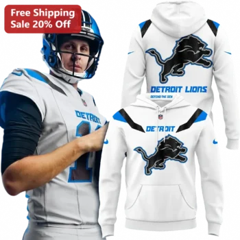 Detroit Lions Defend the Den Hoodie, Detroit Football Fan Pullover Gift for Men Women available at our Miami, Florida warehouse