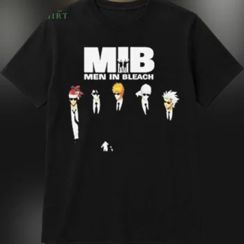 Bleach Anime Graphic Tee Men In Bleach Ichigo Parody Manga Shirt Gift