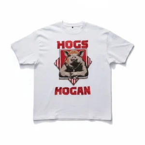 Hogs Hogan Tee Funny Wrestling Parody Graphic T-Shirt
