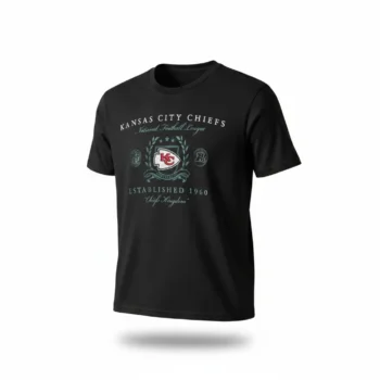 Chiefs Kingdom Tee Vintage Kansas City Chiefs Established 1960 Retro Football Fan Shirt