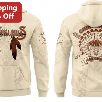 Chihuahuas American Hoodie Southwestern Native Headdress Print Baseball Fan Gift available at our Miami, Florida warehouse